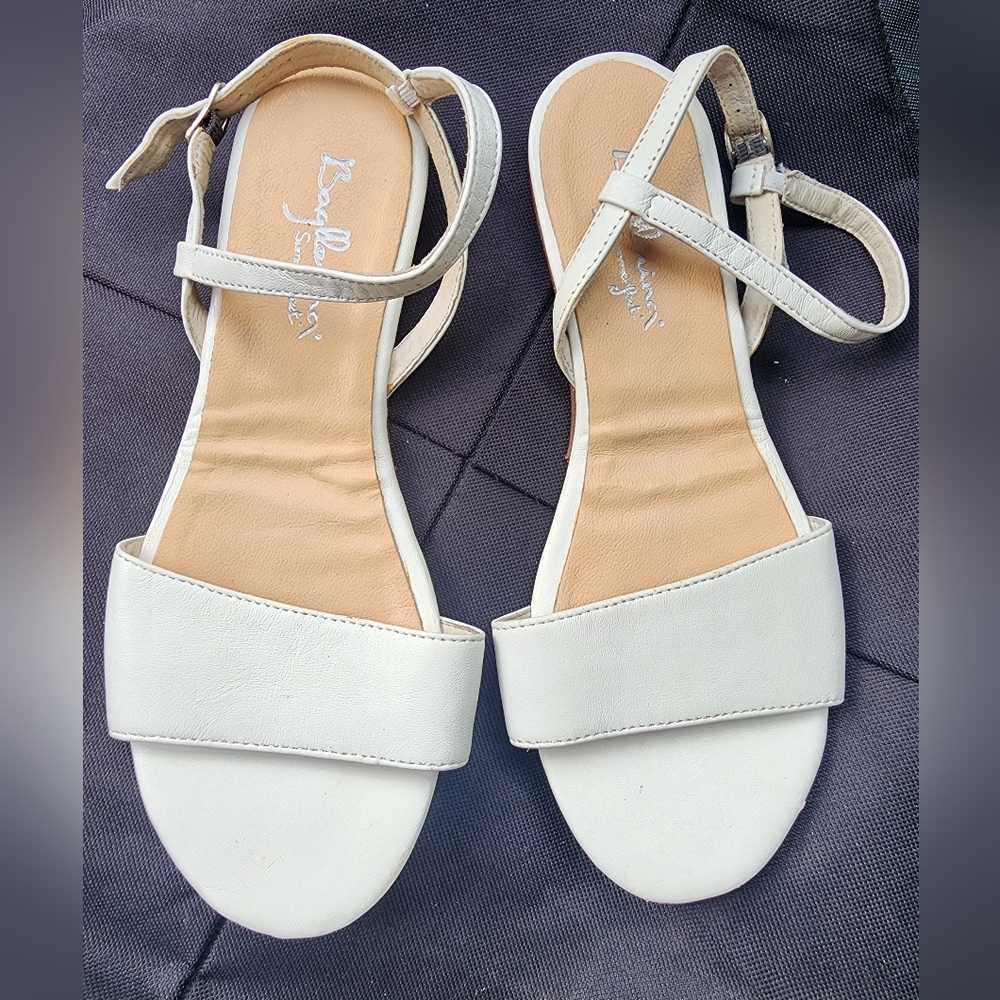 Bagllerina Paris foldable leather sandals